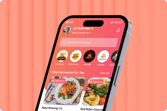 Restaurant Project UI